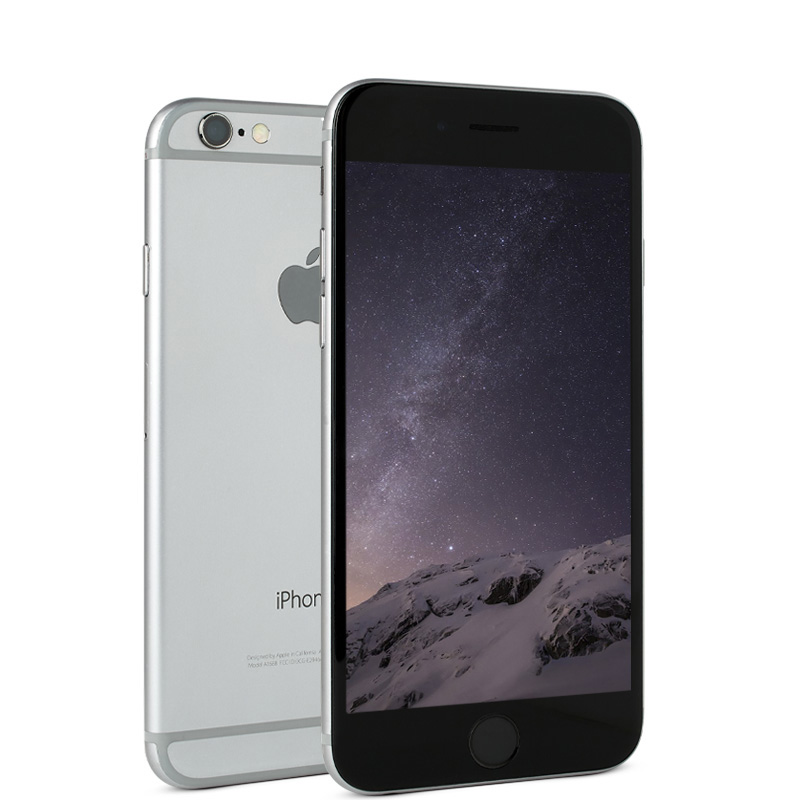 Zilver Variant mengsel iPhone 6 reparatie snel en vakkundig uitgevoerd