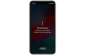 iPhone oververhit